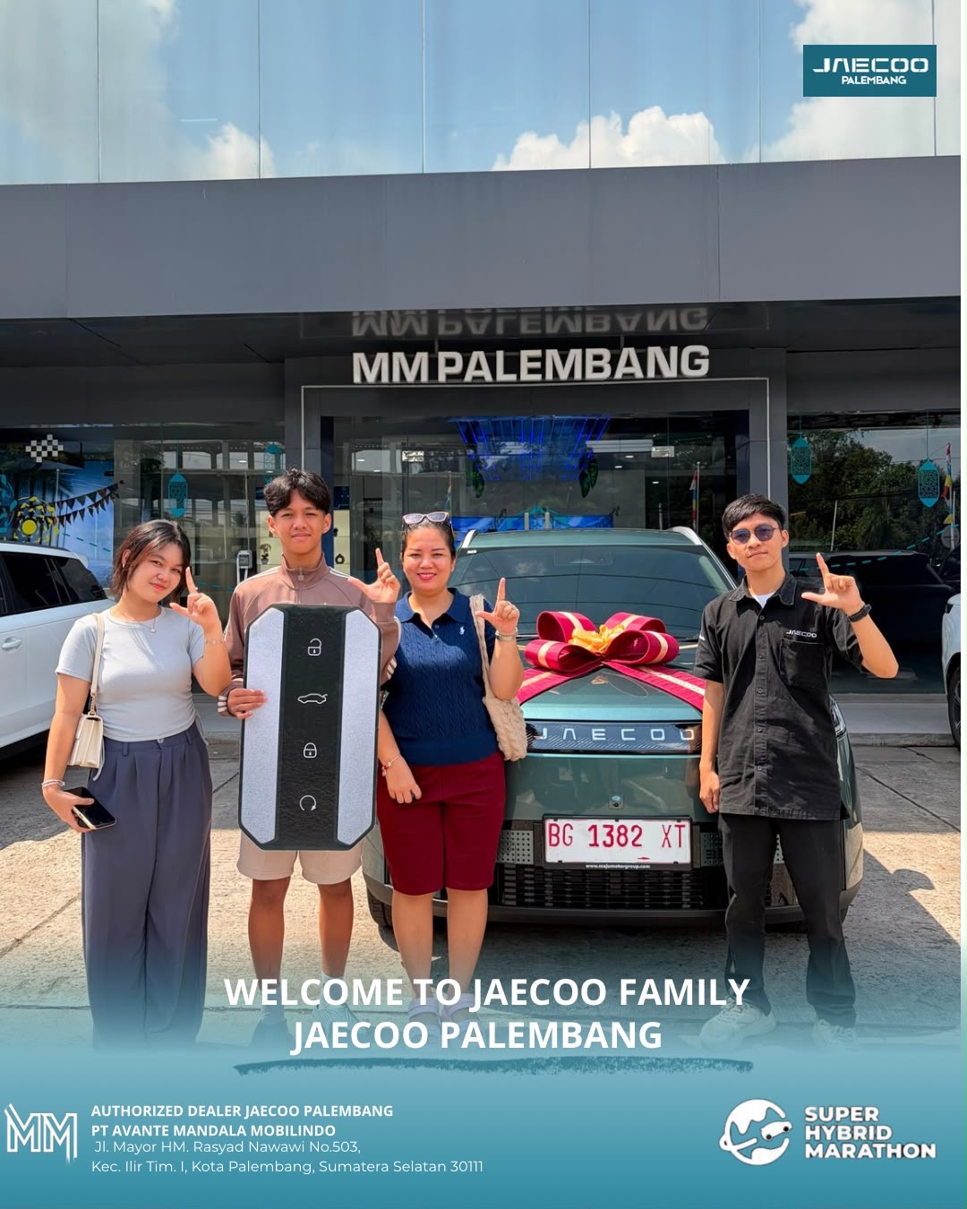 Serah terima JAECOO J5 Premium Palembang